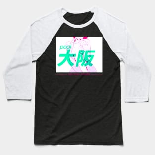 Anime Girl Baseball T-Shirt